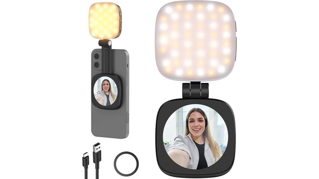 magnetic selfie light iphone