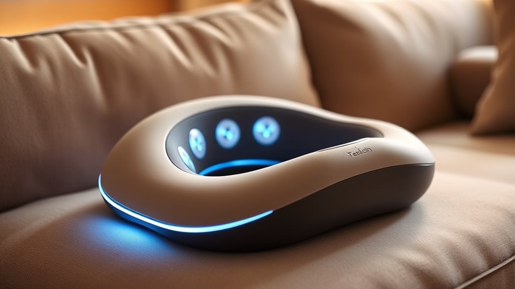 massage modes and comfort