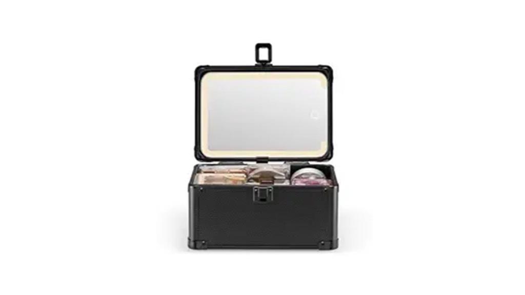 mini makeup kit with light
