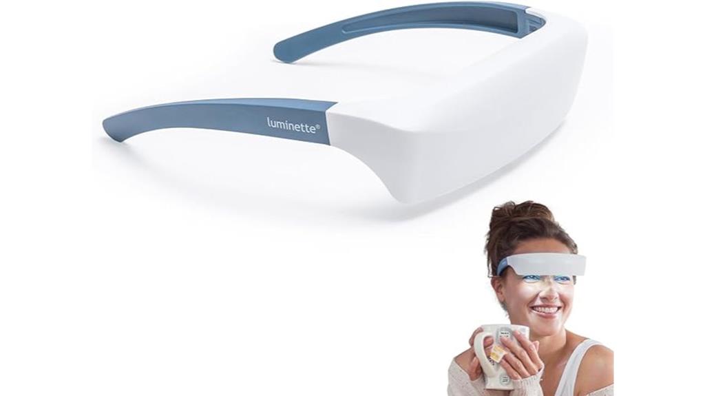 modern light therapy glasses