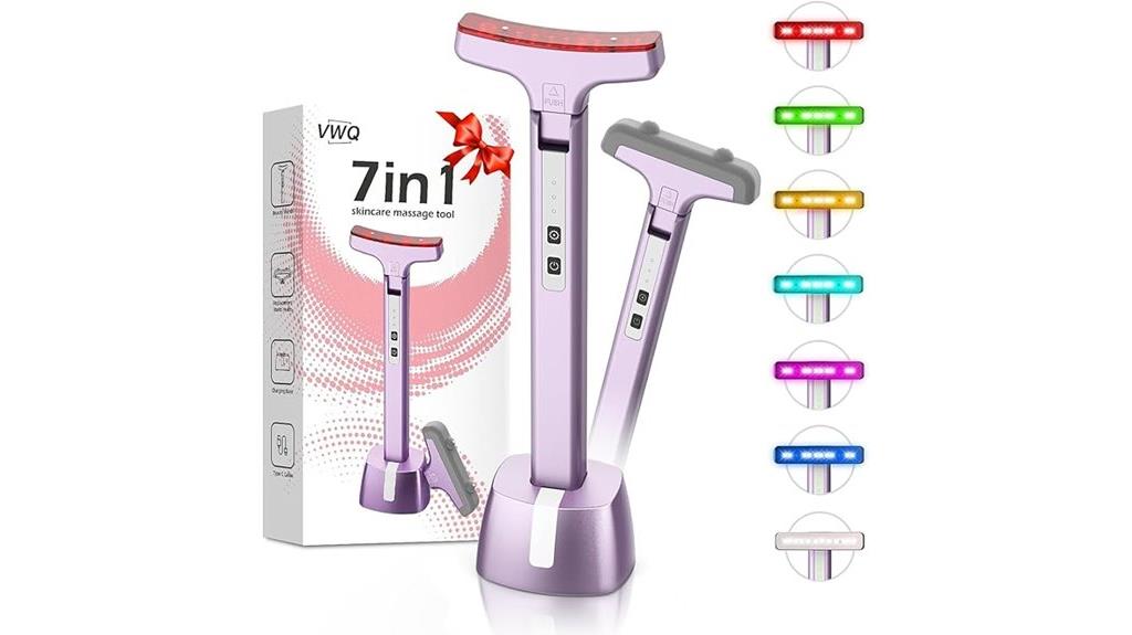 multi color facial light wand