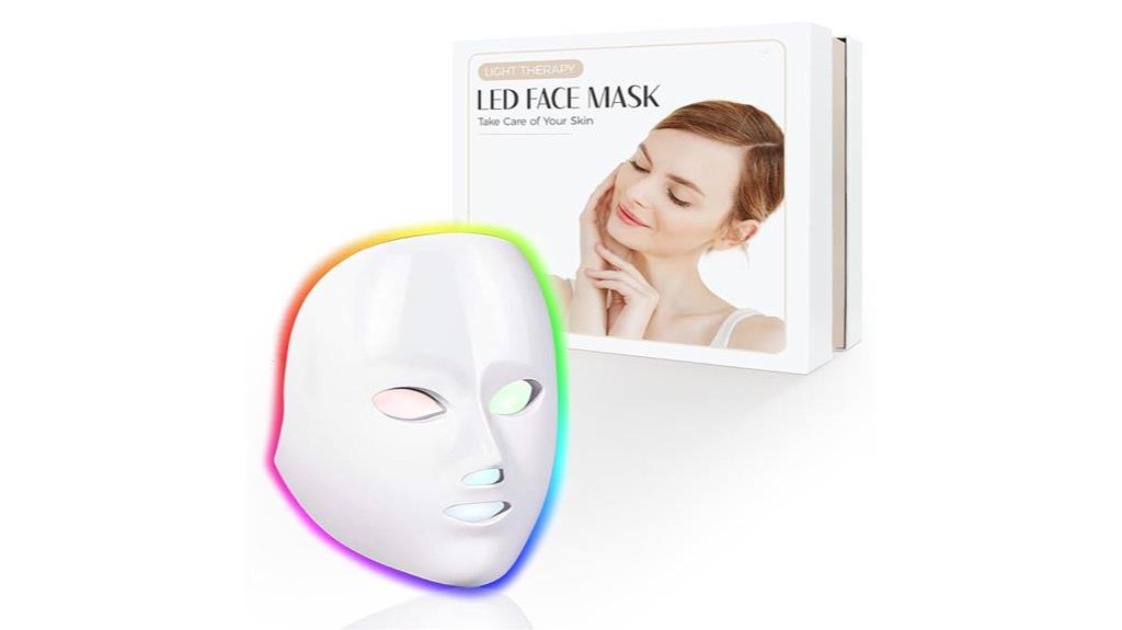 multi color led facial mask