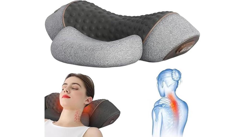 multi functional neck massage pillow