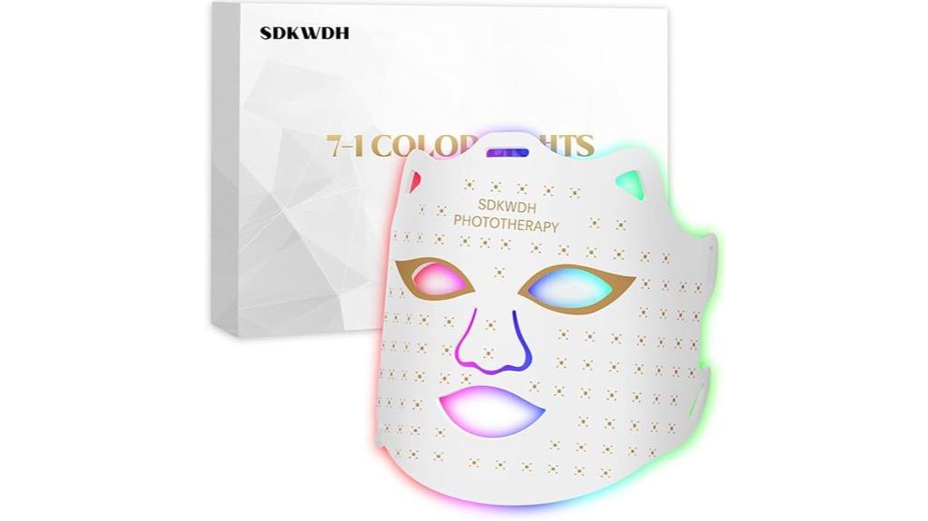 multicolor led skin therapy
