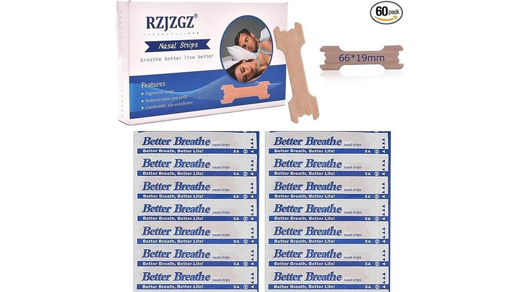 nasal snoring reduction strips
