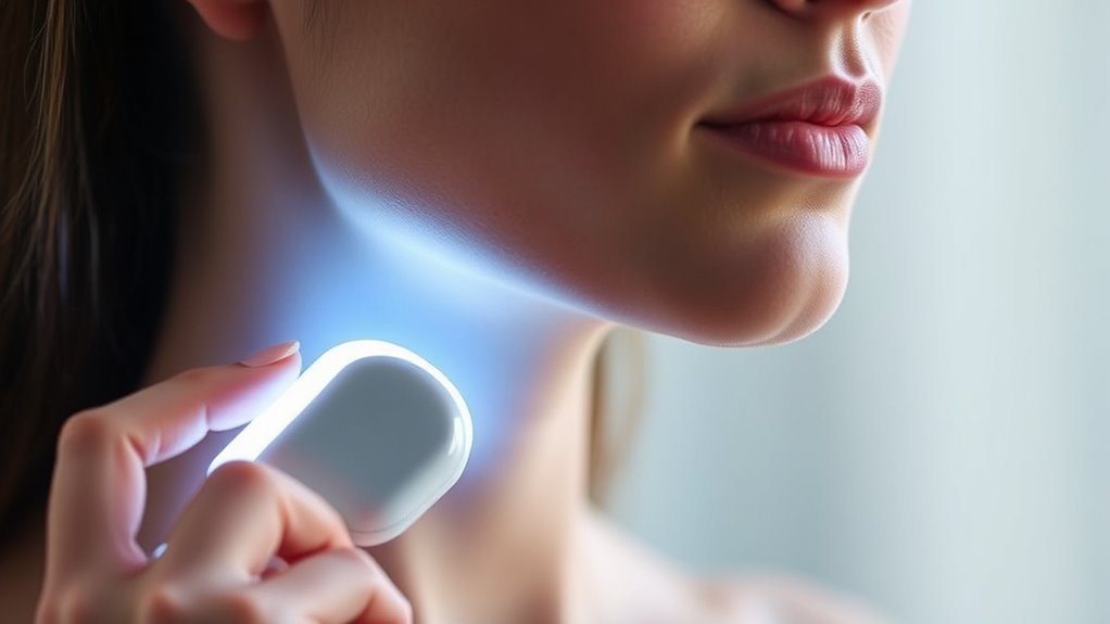 neck line light therapy