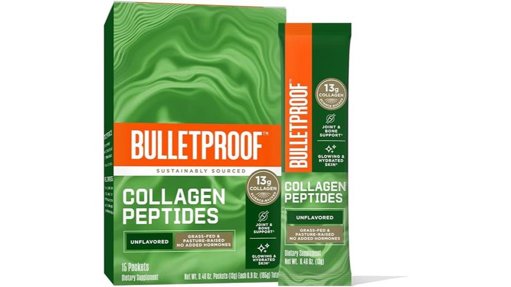 portable collagen supplement packets