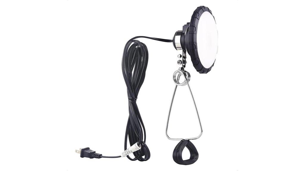 portable led clamp light
