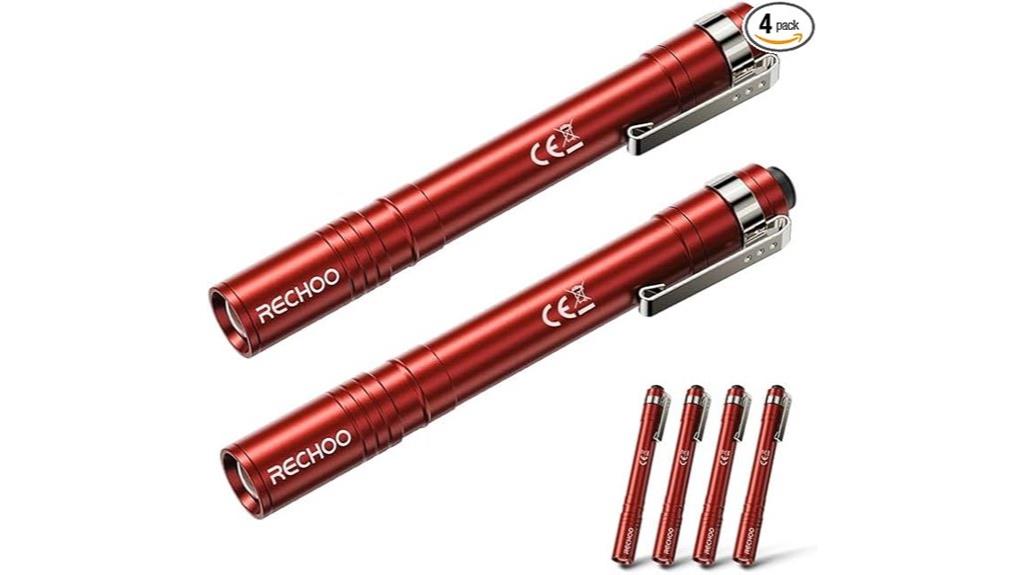 portable led flashlight set