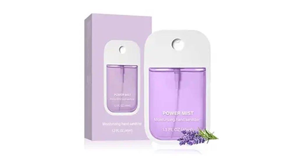 portable light scented sanitizer