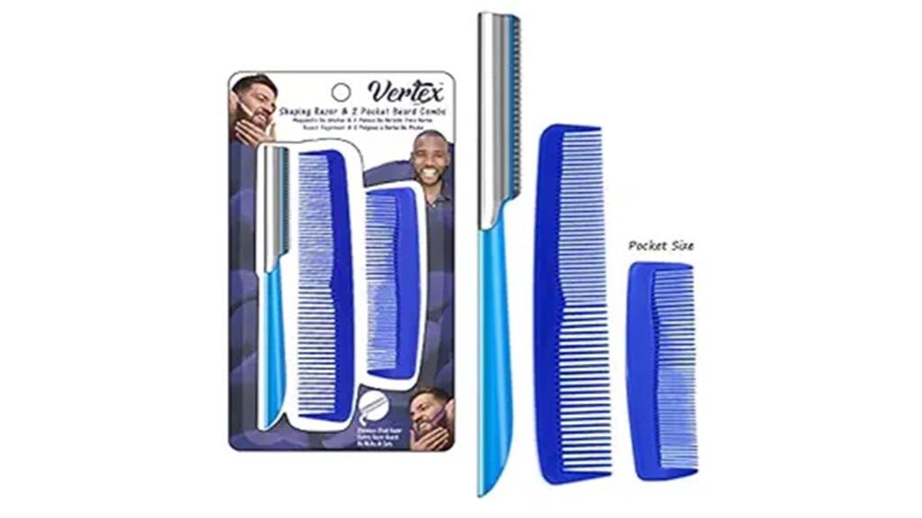 portable men s grooming comb