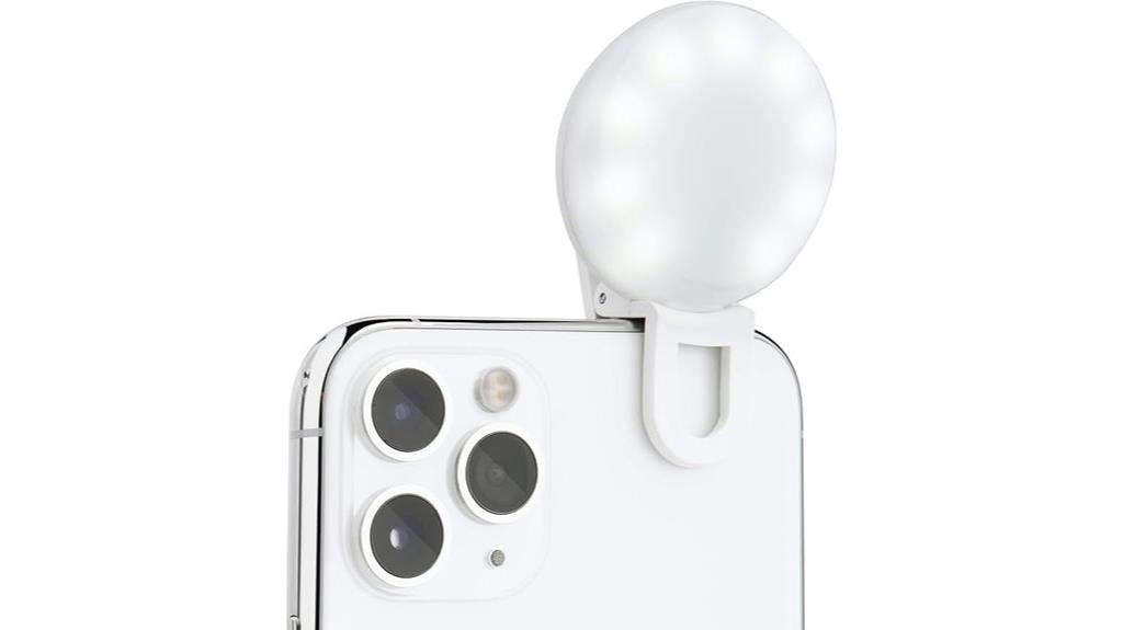 portable phone ring light