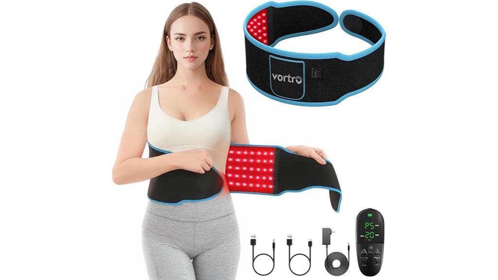 portable red light belt
