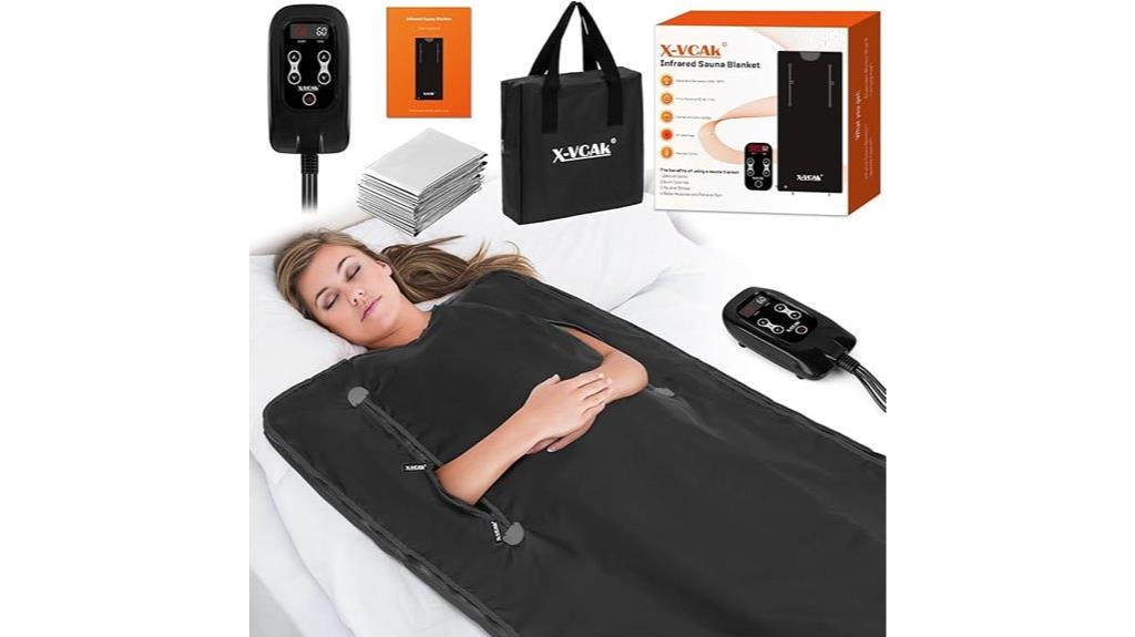 portable sauna blanket dimensions