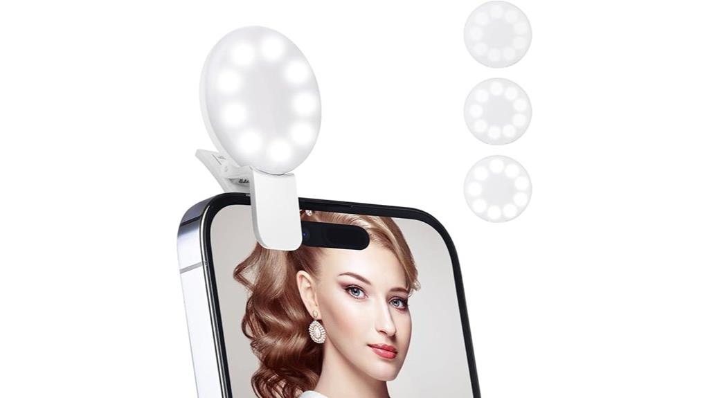 portable small ring light