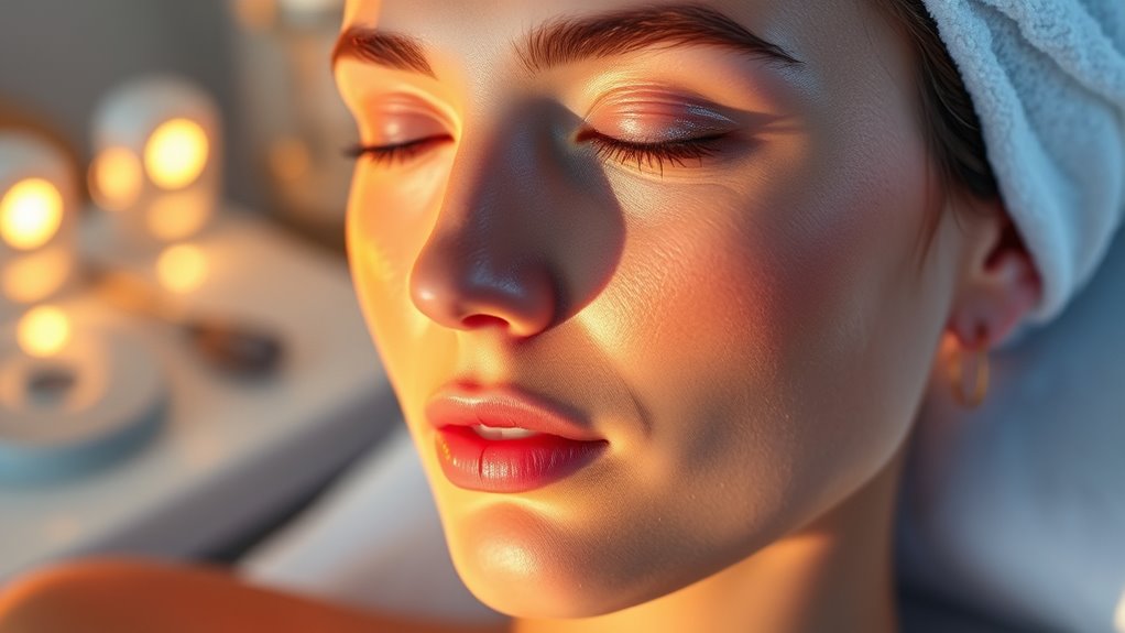 post acne light treatment