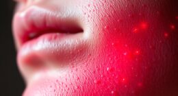 post exfoliation redness concerns