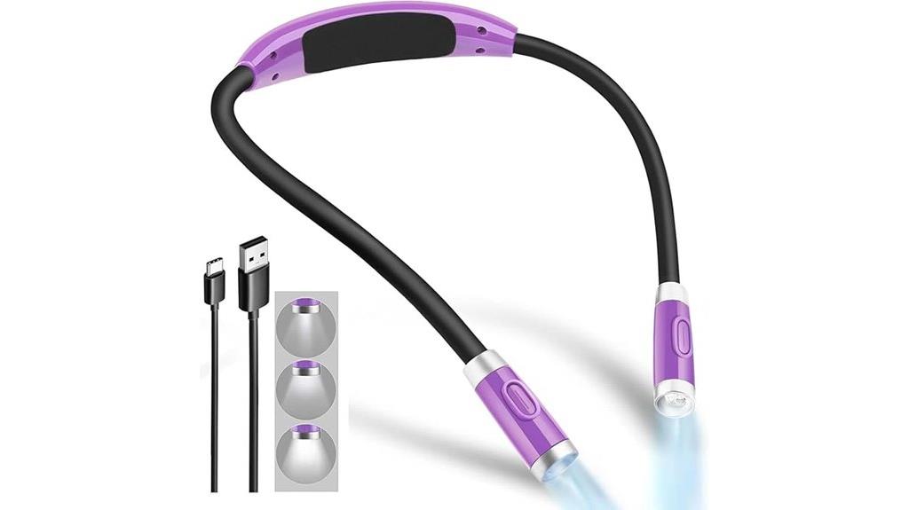 rechargeable flexible brightness light