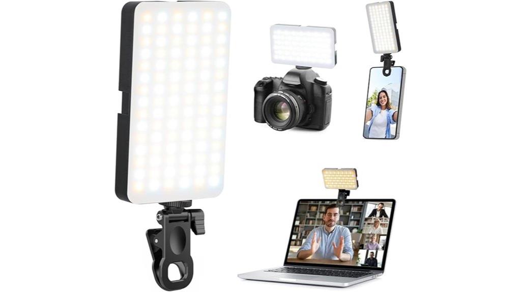 rechargeable led selfie ring