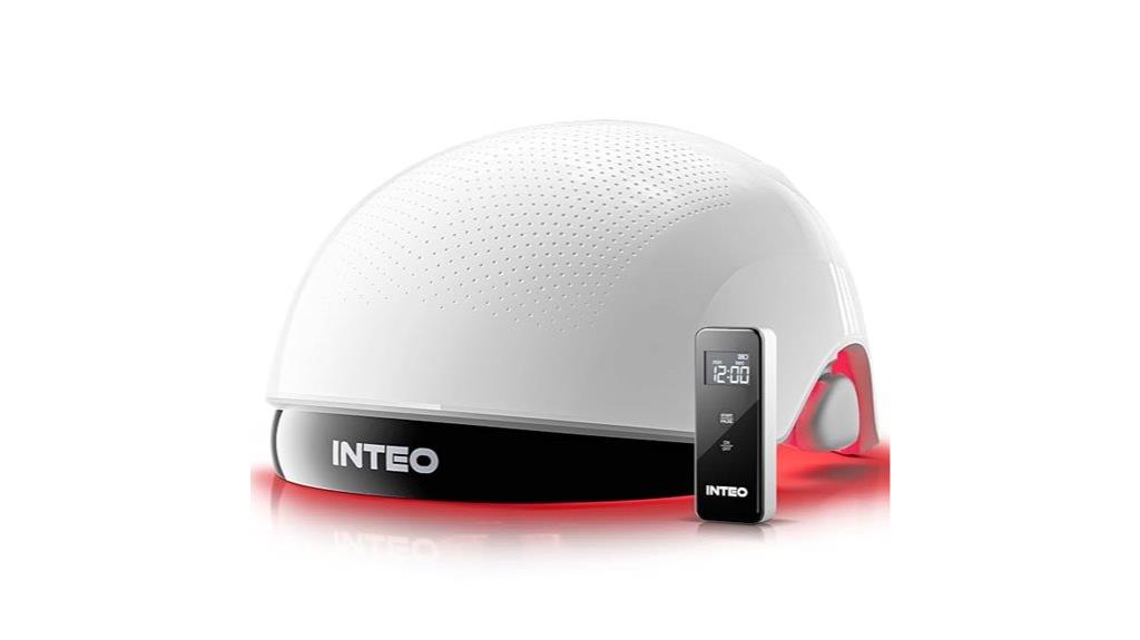 rechargeable red light hair cap