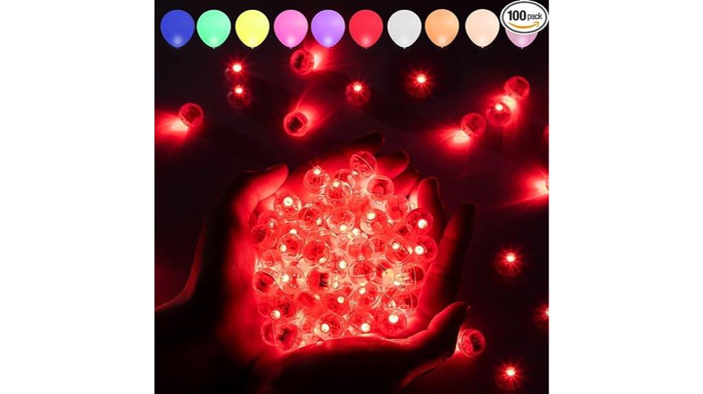 red balloon light set