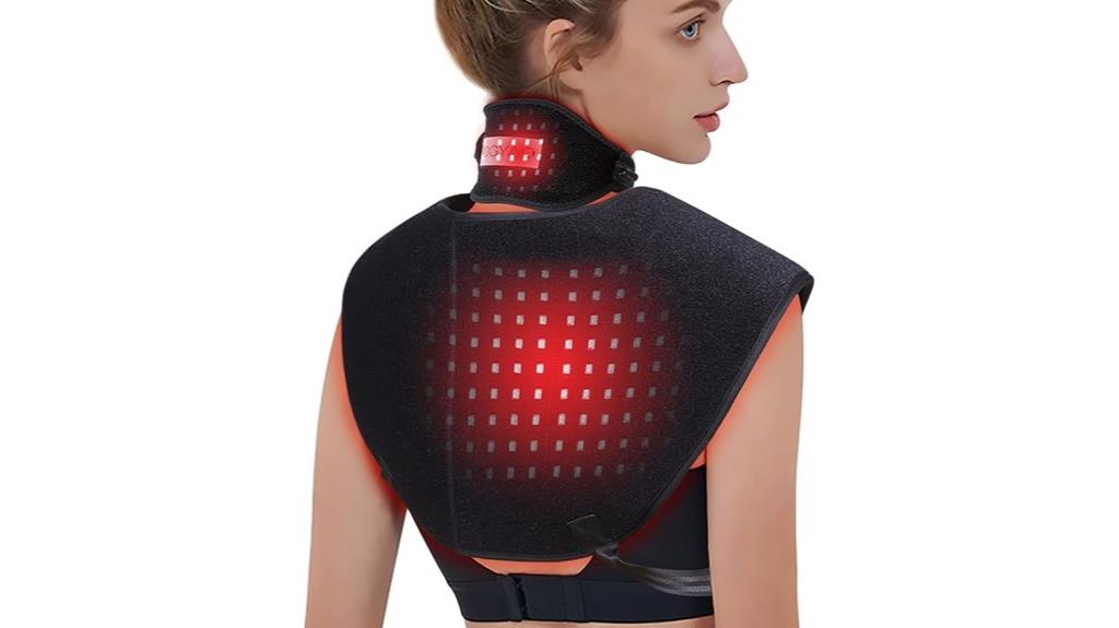red infrared shoulder therapy