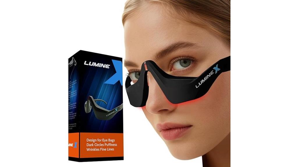 red light eye massager
