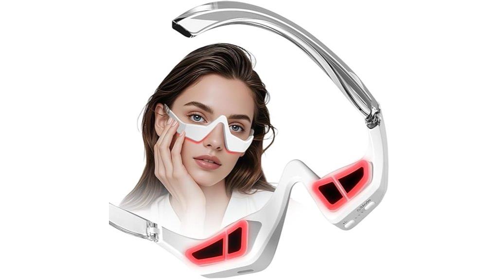 red light eye massager