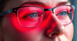red light eye wrinkle therapy