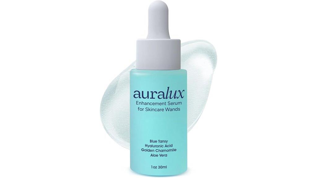 red light face serum