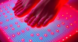 red light foot therapy mats