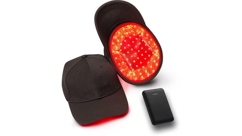 red light hair cap