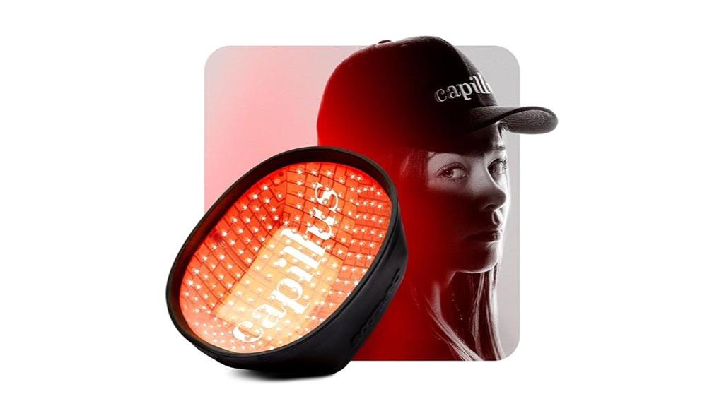 red light hair growth cap