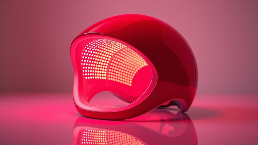 red light hair growth helmets