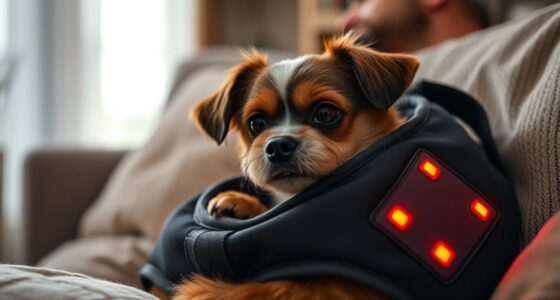 red light pet therapy vests