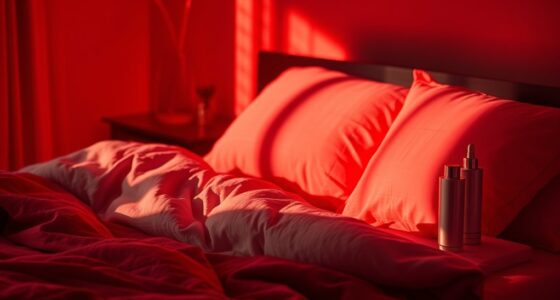 red light skincare routine