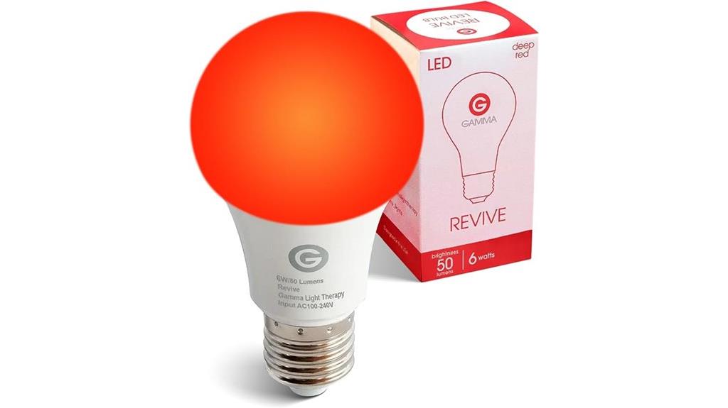 red light sleep therapy bulb