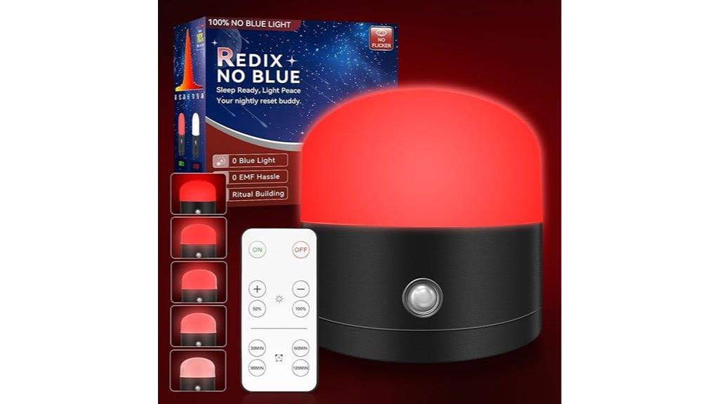 red light sleep therapy