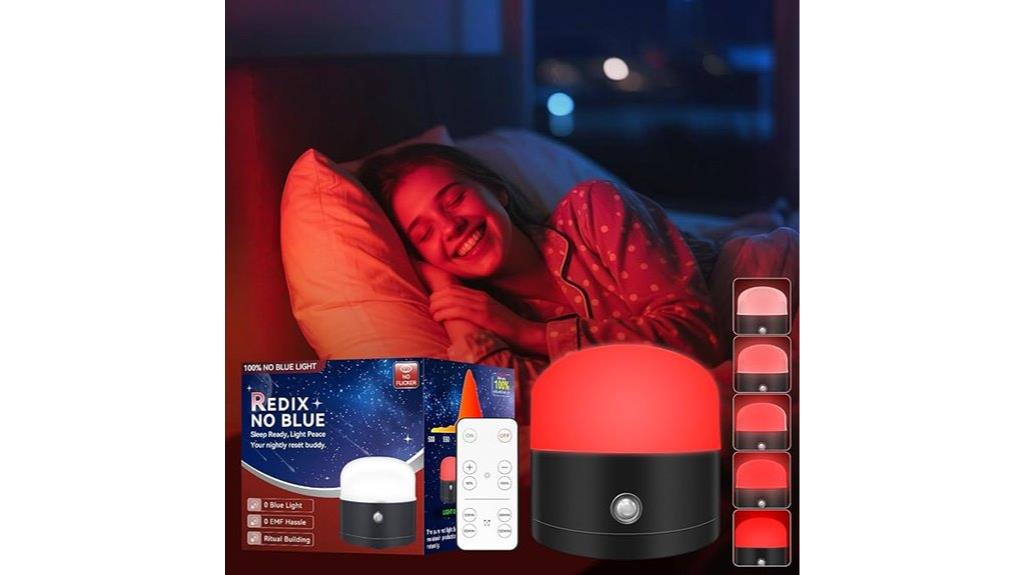 red light sleep therapy