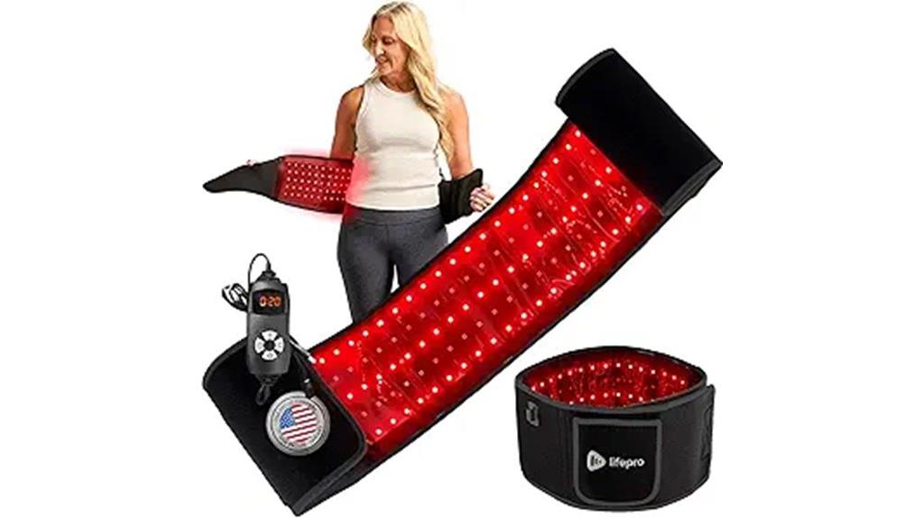 red light therapy belt