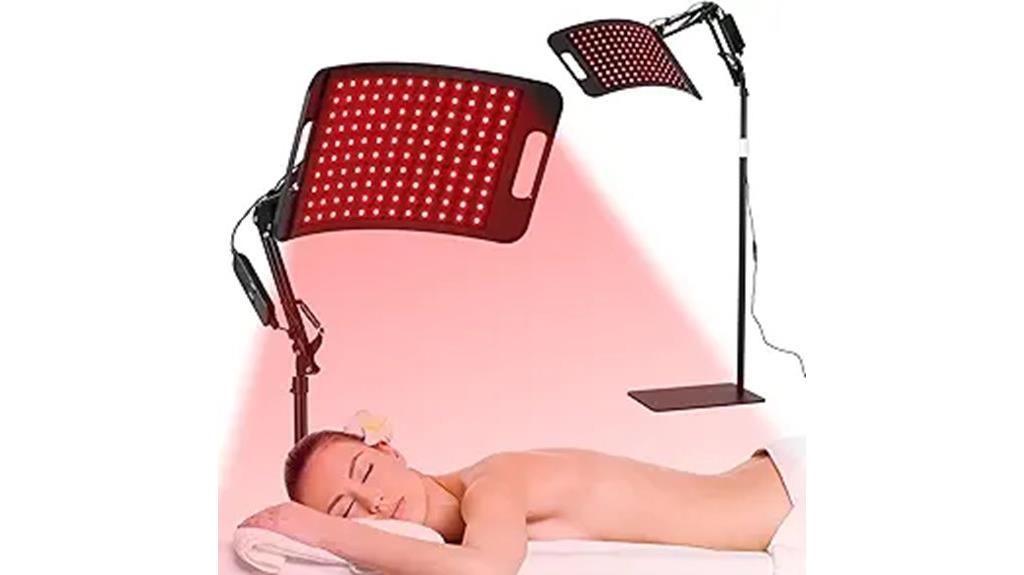 red light therapy lamp