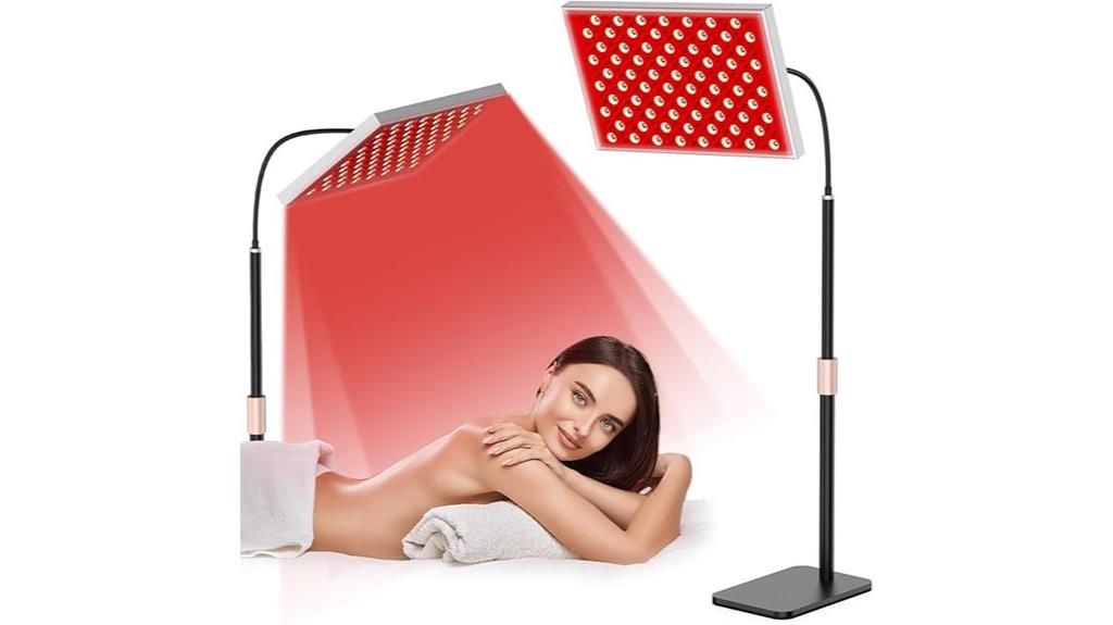 red light therapy lamp