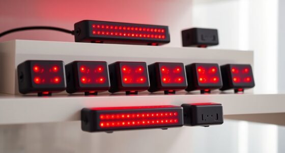 red light therapy light bars