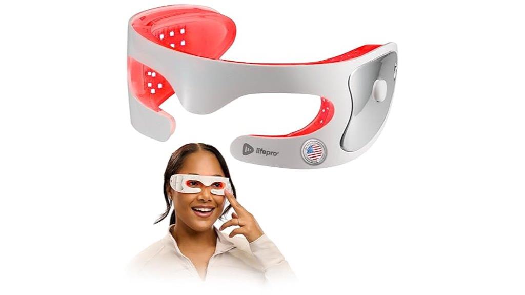 red light therapy mask