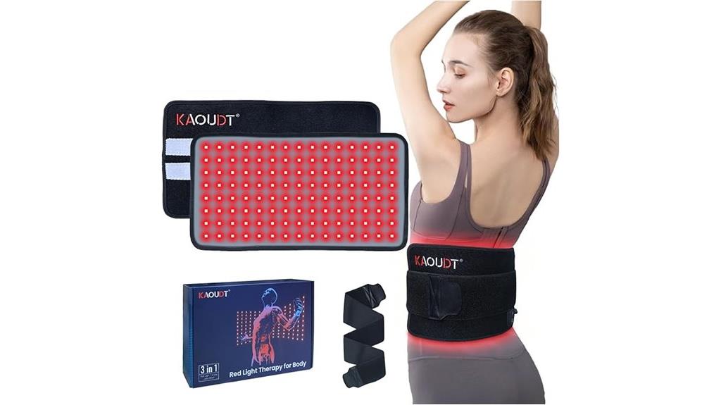 red light therapy mat