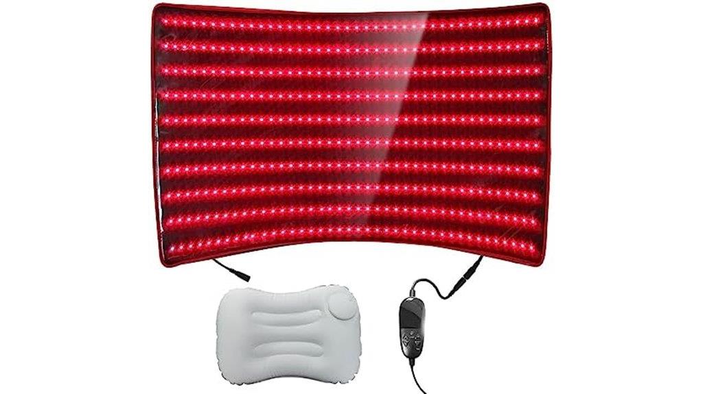 red light therapy mat