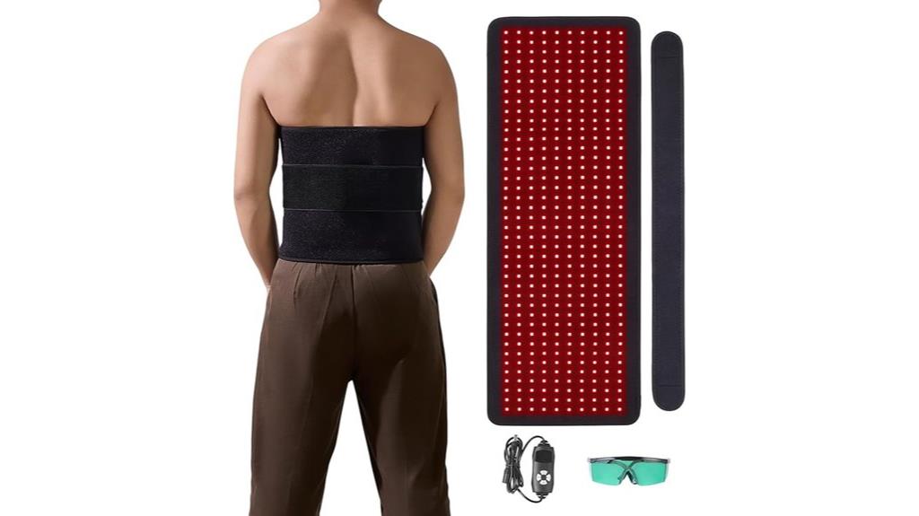 red light therapy mat