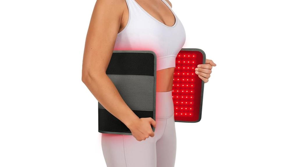 red light therapy pad