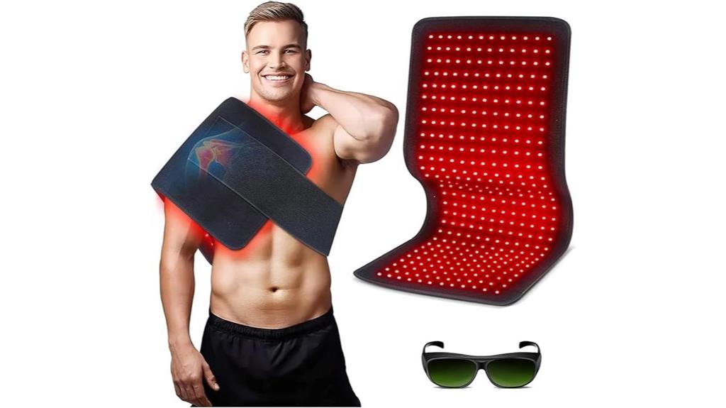 red light therapy pad