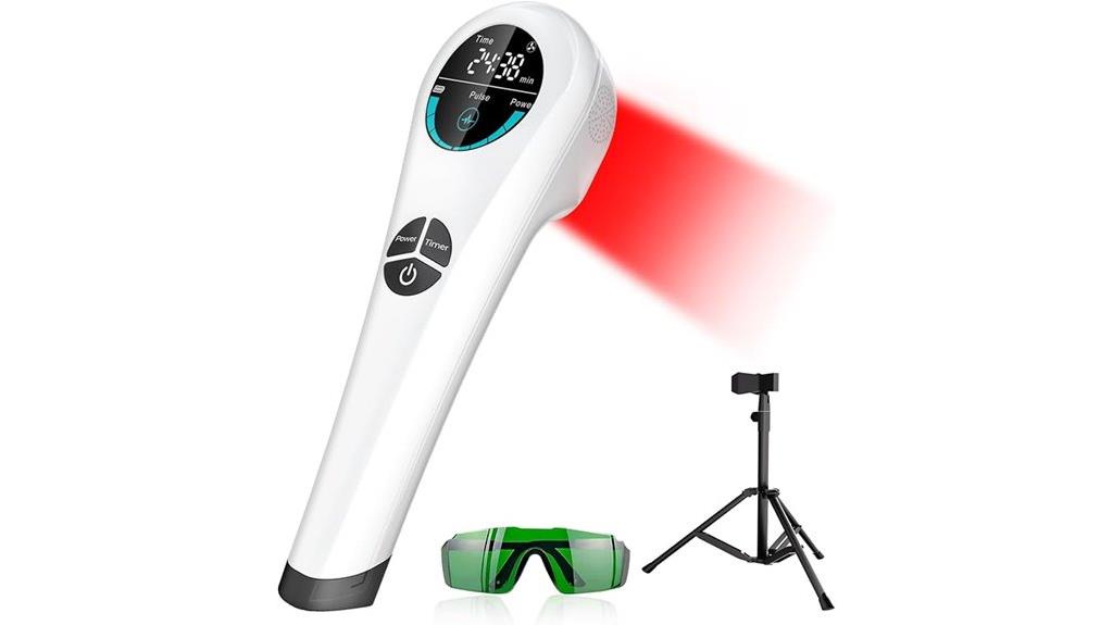 red light therapy stand